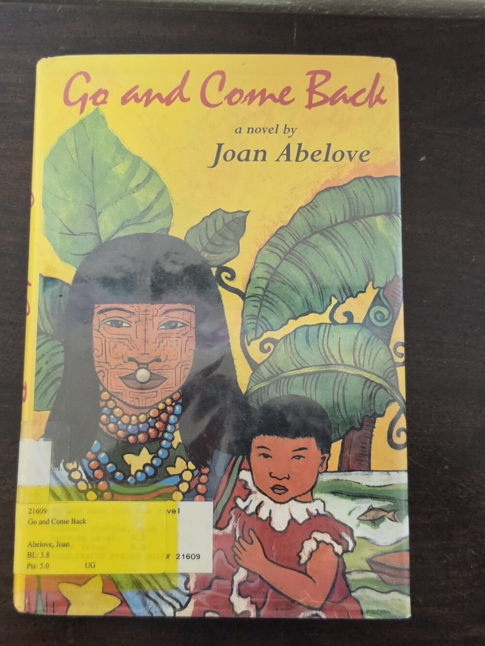 Go and Come Back by Joan Abelove - Yellow Illustrated Hard Cover